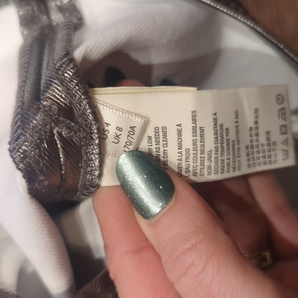 Free People coated mini skirt holding on to a dream - Picture 6 of 13